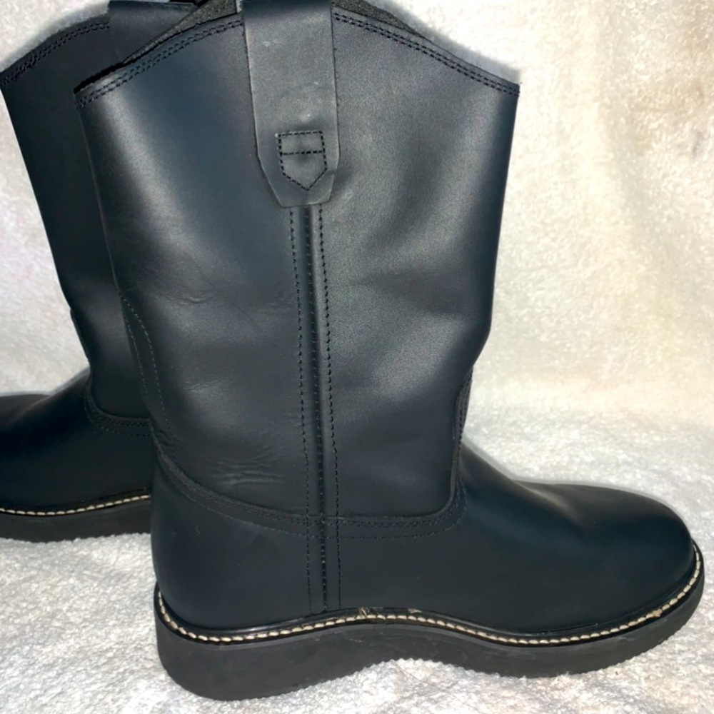 Establo Men’s Work Black Boots